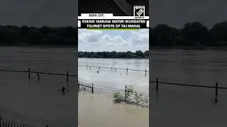 Yamuna water submerges Taj View Point ADA, Mehtab Bagh in UP&rsquo;s Agra