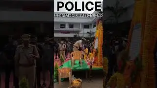 Police Officers Salute Police Martyrs #shorts