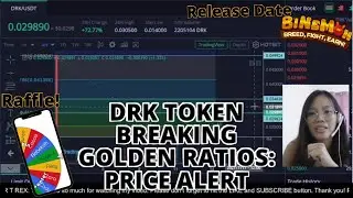 DRK TOKEN BREAKING THE GOLDEN RATIOS! UPDATES ON BINEMON NFT GAME