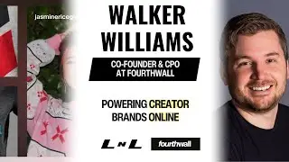 Walker Williams, Co-Founder of FourthWall, disrupting t-shirt creation to creator first e-commerce!