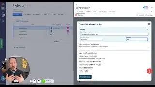 Use monday.com's Time Tracking to create QuickBooks Invoices