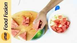 How to make a WaterMelon Basket - Food Fusion