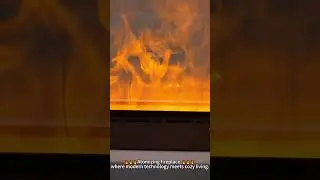 Mist fireplace,art of  vapor flames.Adds elegance, heats spaces.#fireplace #humidifier #furnish#home