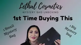 My First Lethal Cosmetics Purchase - Mystery Bags Unboxing