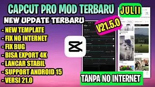 NEW UPDATE!! LATEST CAPCUT MOD APK PRO 2026 | VERSION 21.2.0 SUPPORT 4K | CINEMATIC VIDEO TUTORIAL