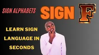 Learn How to Sign the Alphabet 'F' in Seconds! 🤟✨