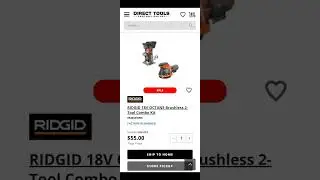 Direct Tools Factory Outlet has some Amazing Deals on Ridgid #ridgidtools #ridgidpowertools #ridgid