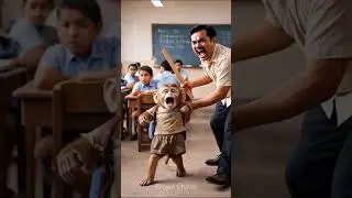 This little monkey&rsquo;s story will melt your heart 🐒💔 #Heartwarming #Emotional #CuteAnimals #Shorts