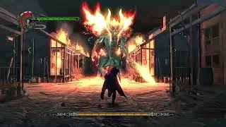 Велиар против Неро. Devil May Cry 4. Русская озвучка.