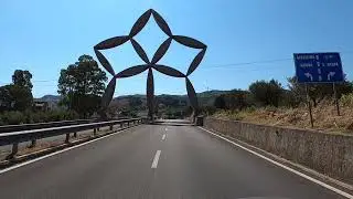 Italie Sicile Nuova Gibellina, Centre ville, Gopro / Italy Sicily Nuova Gibellina, City center