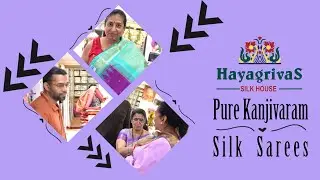 Hayagrivas's Customer Silk Saree Shopping Vlog - All Beautiful Collections - you'll love it 🥰