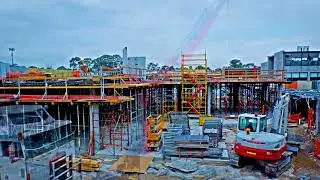 Wesley College Glen Waverley Middle School Construction Timelapse