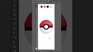 The Pokémon Ball - Adobe Illustrator