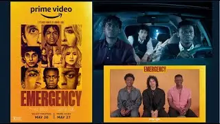 RJ Cyler, Sebastian Chacon & Donald Elise Watkins Chats about EMERGENCY (2022)