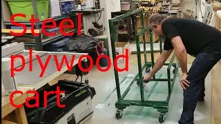 Making a steel cart for plywood