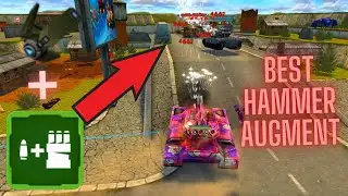 BEST HAMMER AUGMENT - Hammer Adaptive Reload + Booster (OP MONTAGE) 50 kills - Tanki Online
