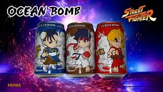 Ocean Bomb Street Fighter Sparkling Tea Review