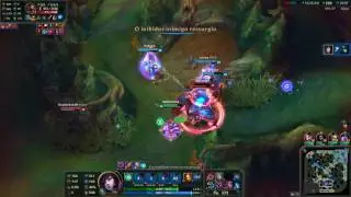 Testando skin - Ahri Fliperama Pentakill