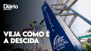 Beach Park inaugura montanha-russa aqu&aacute;tica Surreal