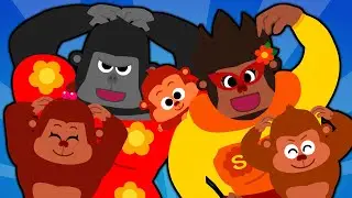 We&rsquo;re the Gorilla Family Story-Song | Sing Along Nursery Rhymes & Kids Songs
