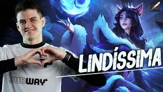 Essa skin da AHRI ficou LINDÍSSIMA após o rework! 🦊💖
