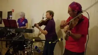 Contra Dancing at Portuguese Hall in Newcastle, California March 19, 2016