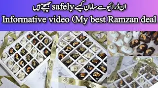 My ramzan deal Stuffed dates with whipped caramel, coconut, chocolate & nuts, Indrive details
