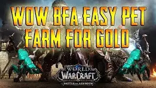 WoW EASY BATTLE PET FARM FOR GOLD!!! Silithid Mini Tank