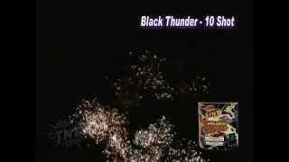 BLACK THUNDER 200g Cake by TNT Fireworks
