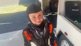 Cadet 9 karting safety safty gear