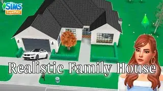 Sims Freeplay House Tour||Realistic Family House||Suburban Family house||+3 Bedrooms house||😊🆕️❤🏡⛱🌄🏞