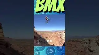 BMX CANYON JUMP #bmx #canyonjump #sportsbloopers #blockchainbets