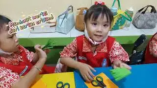Making carrots from origami