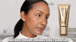 Hourglass Illusion Luminous Glow Foundation SPF 30 Full Day Wear Test | Mo Makeup Mo Beauty