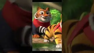 Baby Tiger&rsquo;s First Bath 🐯 | Cute Animal 3D Short | Tiger Stories