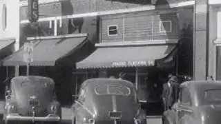 THOMASVILLE NC - 1941 - Looking East & West on Main St.