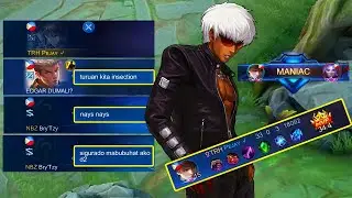 First MANIAC this New Season! Perfect KDA Gusion Gameplay | Astre 🔥 | MLBB