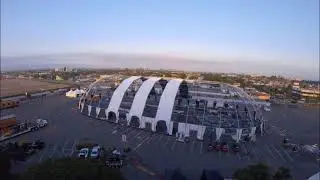 40m x 90m Igloo Tent Structure On Leveled Floor