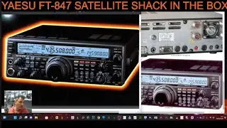 Yaesu FT-847 Earth Station - Shack in the Box