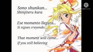 Dive into shine (Kamikaze Kaitou Jeanne opening 2) — Sub español/inglés