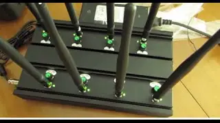 8 Bands GPS GSM 3G 4G Cell Phone Jammer