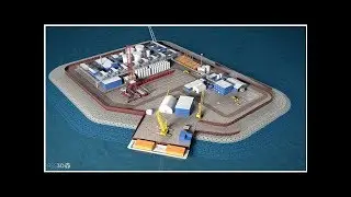 Artificial island for arctic oil drilling?