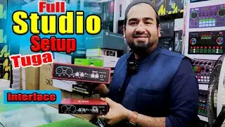 tuga C22 || প্রফেশনাল স্টোডিও সেট আপ || USB microphone, interface || সেরা ইউটিউবিং মাইক্রোফোন