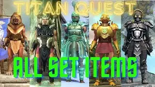 TITAN QUEST ANNIVERSARY EDITION ALL SET ITEMS  PARADE