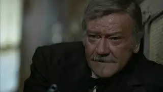 John Wayne Final shootout of his final film