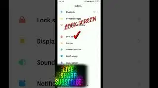 auto Screen off problem solution easy trick redmi y2