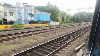 St.thomas mount to Guindy short train journey #indianrailways #chennailocaltrain #2025 