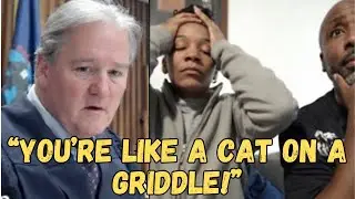 Chaotic Woman Freaks Out During Eviction Hearing, Evokes God&rsquo;s Help