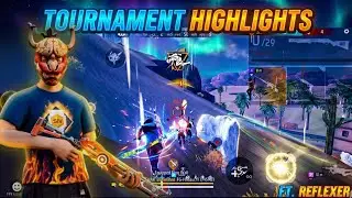 FREE FIRE MAX 4V4 FIGHTS POV HIGHLIGHTS 🏆  BY REFLEXER + CASTER REACTION 💯 