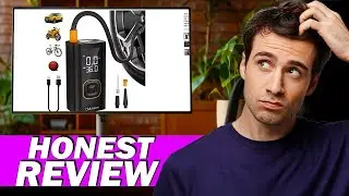 150PSI Portable Air Compressor E honest overview for cars bikes balls and daily use